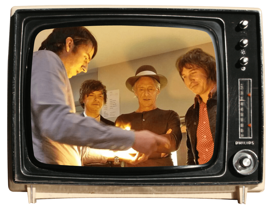 Backstage with Paul Weller